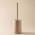 Freestanding Toilet Brush with Holder – Sand Beige